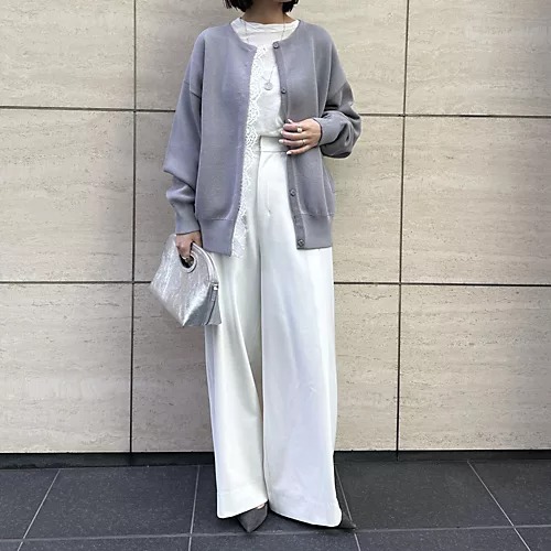 E by eclatRoom no.8 for E by eclat 前立てレースブルゾン￥28,600