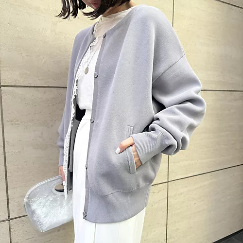 E by eclatRoom no.8 for E by eclat 前立てレースブルゾン￥28,600