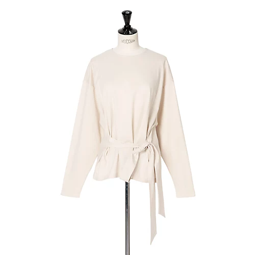 E by eclatウエストリボンリラクシートップス￥16,500