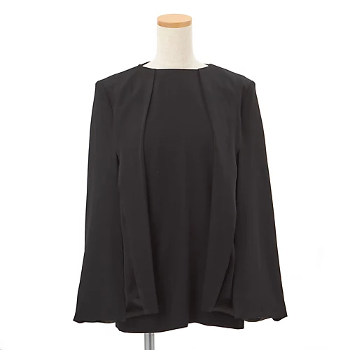 CINOH×eclat【別注】スリットスリーブブラウス￥39,820