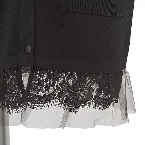 E by eclatRoom no.8 for E by eclat チュールレースニットジレ￥23,100