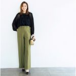 <span class="title">【40代・ 50代 パンツ】大人気「大人ベイカーパンツ」に新型ワイドが登場！éclat2026年4月号特集</span>