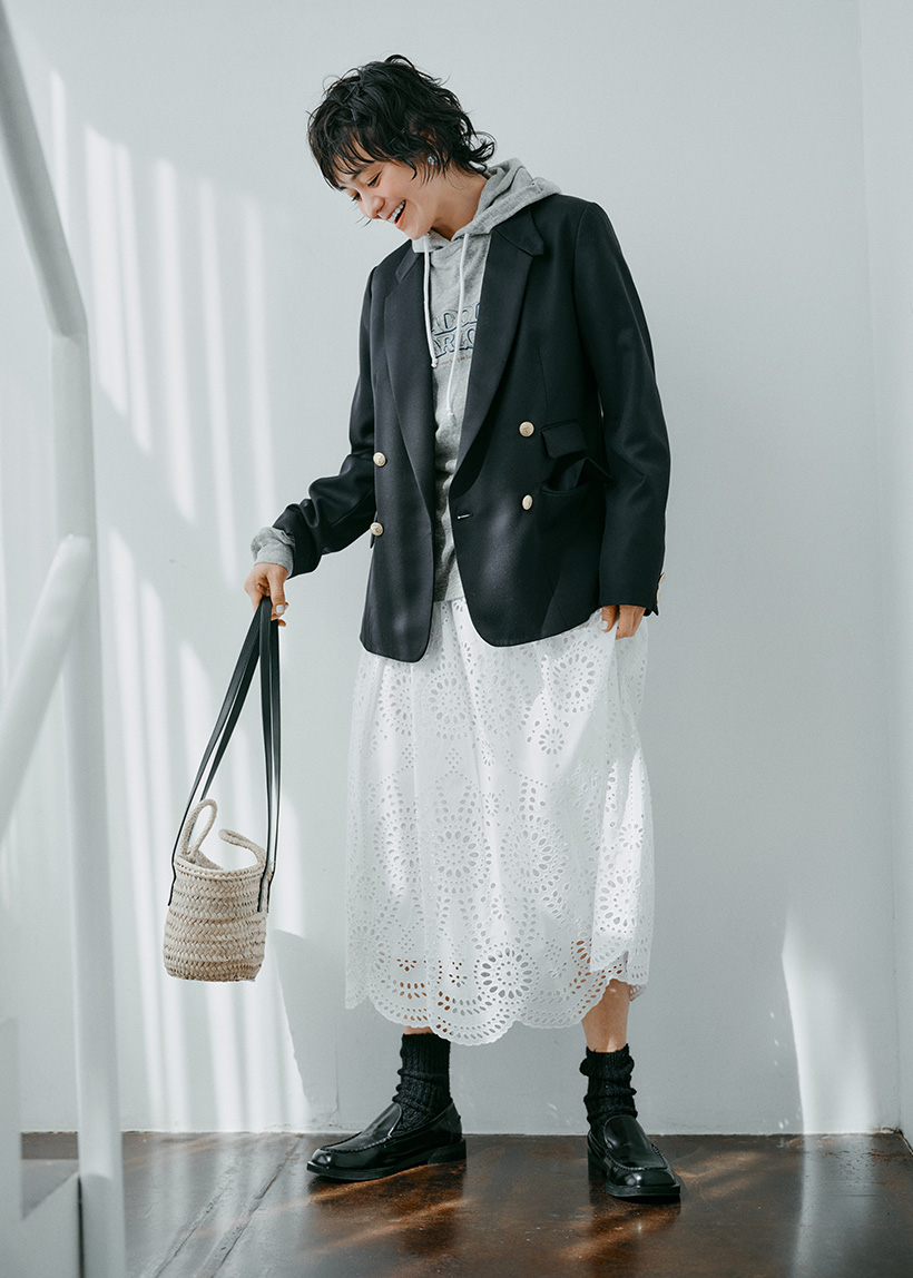 進化しているキーアイテムで作る「大人のフレンチStyle」