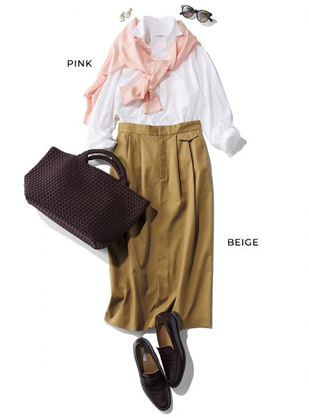 きれいめフェミニンな大人のための着回しワードローブ　Marisol5月号2026年特集