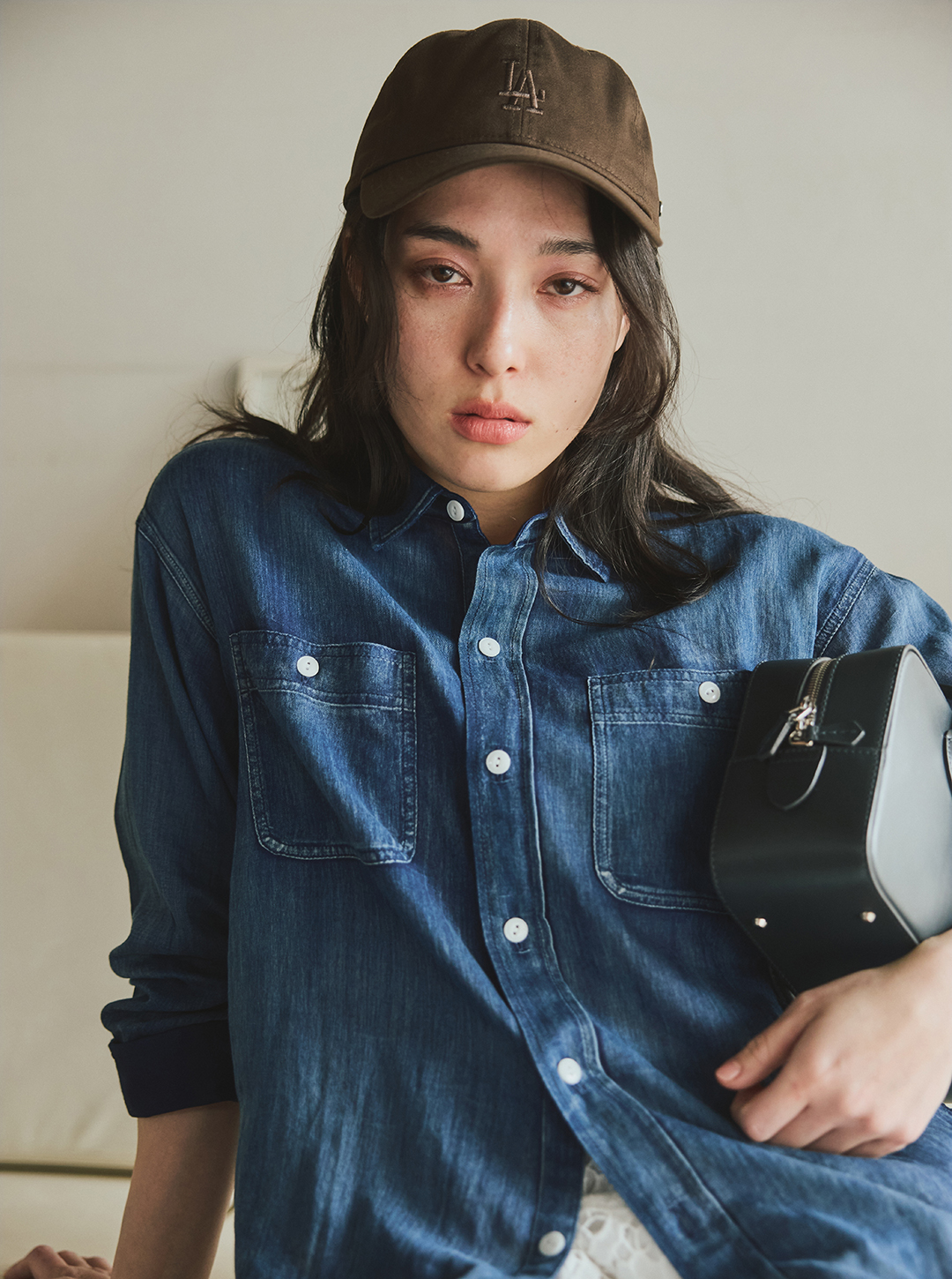 suadeo【suadeo別注】PAYDAYインディゴシアーシャツ