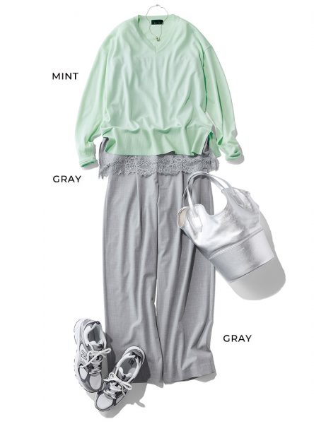 きれいめフェミニンな大人のための着回しワードローブ　Marisol5月号2026年特集