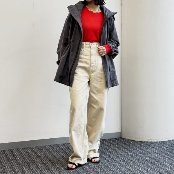 ＼スタッフリアルコーデ／樋口かほりさん×upper hights『THE MOSS』旬のデニム着こなし指南！【40代50代コーディネート】