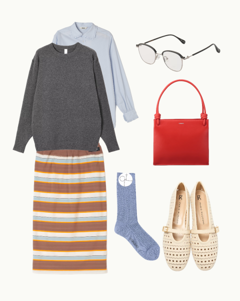 クラシックな女学生スタイルを色と柄でエナジャイズ!