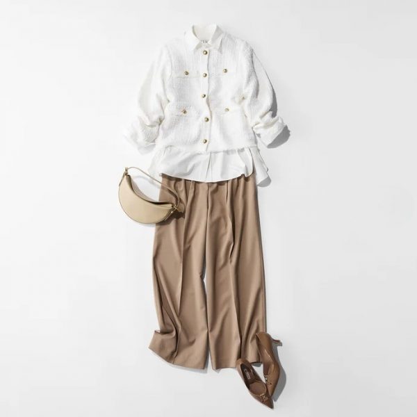 がんばりすぎないのに洒落て見える。大人の好感度服【40代ファッション】