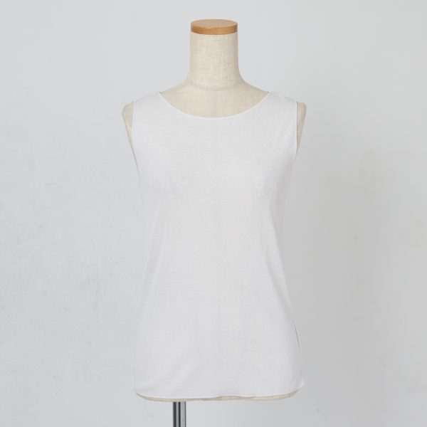 GOOD PEOPLE GOOD STITCHING GOOD PRODUCT×eclat【別注】スーパーファインリブタンクトップ￥14,300