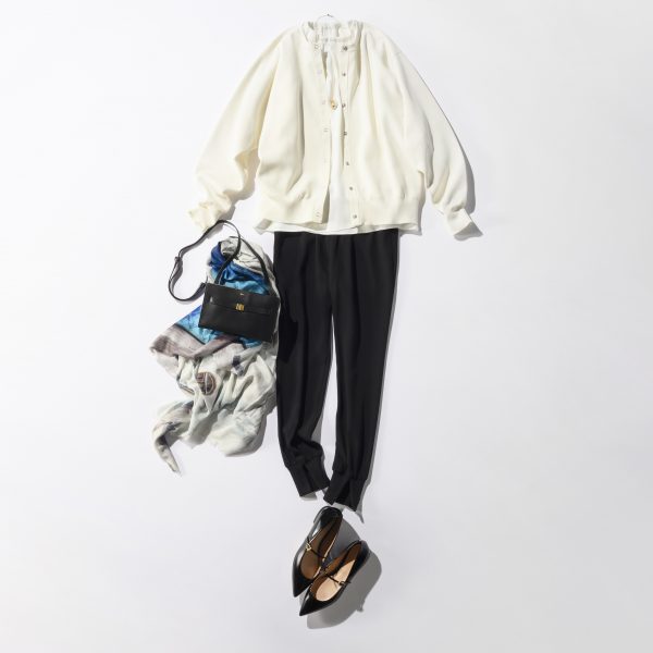 【40代・50代 ファッション】気温10〜18℃を救う！春の名品・イーバイエクラ「スナップカーディガン」コーデ6選