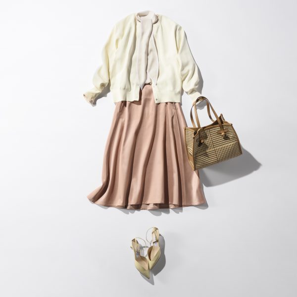 【40代・50代 ファッション】気温10〜18℃を救う！春の名品・イーバイエクラ「スナップカーディガン」コーデ6選