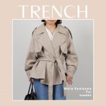 <span class="title">迷ったらこれ。羽織るだけで決まる名品ショートトレンチ｜神山まりあさんコラボ【2026年・春アウター】</span>
