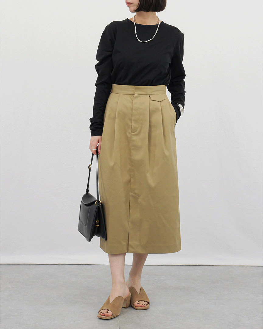 M7days【洗える】クルーネックシアーTシャツ