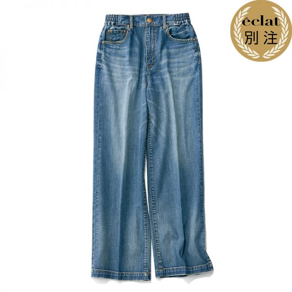 【40代・50代 ファッション】旬ブランドの指名買い服、POLO RALPH LAURENポロシャツ、RED CARD TOKYOデニム éclat2026年5月号特集