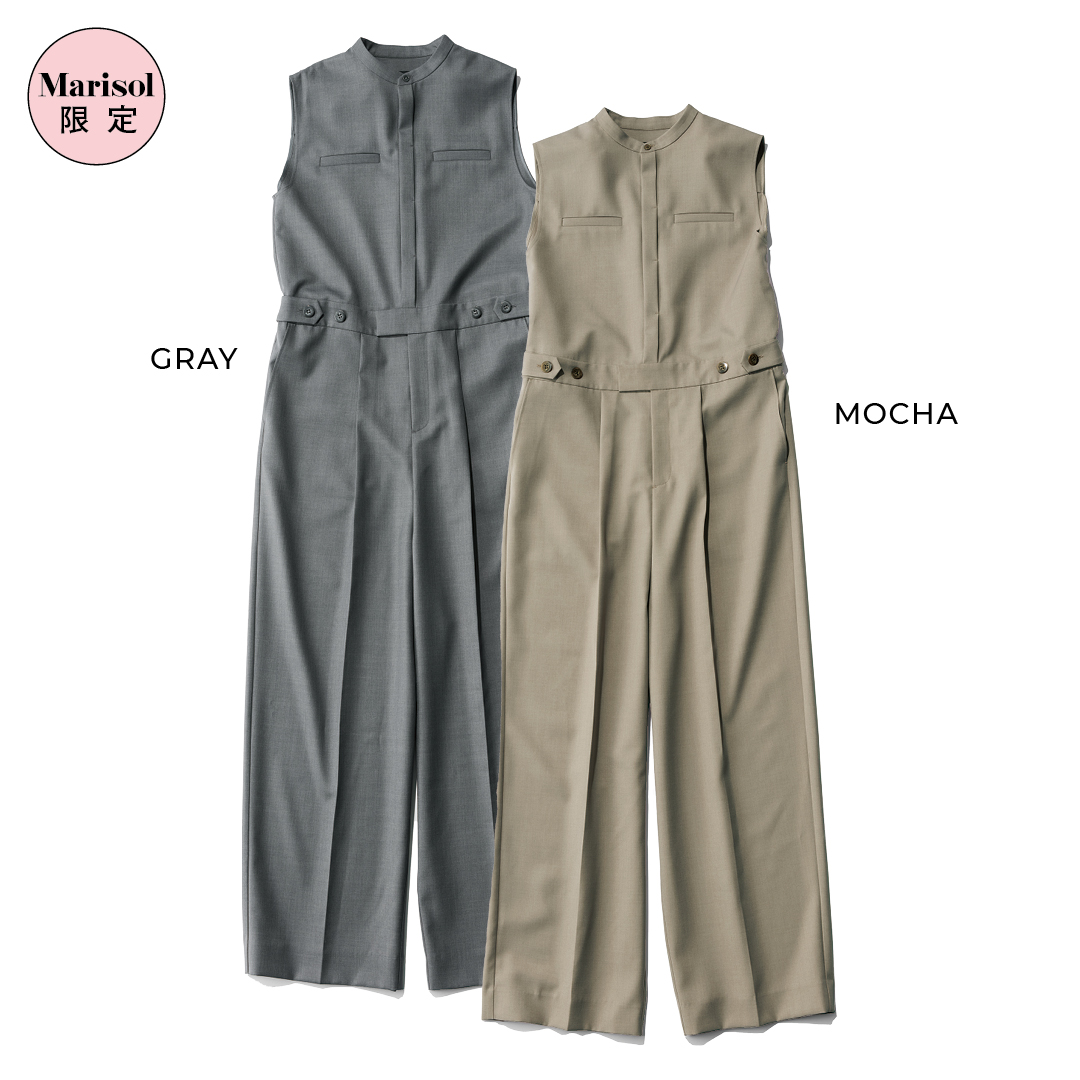 エムセブンデイズの【洗える】腰高オールインワン