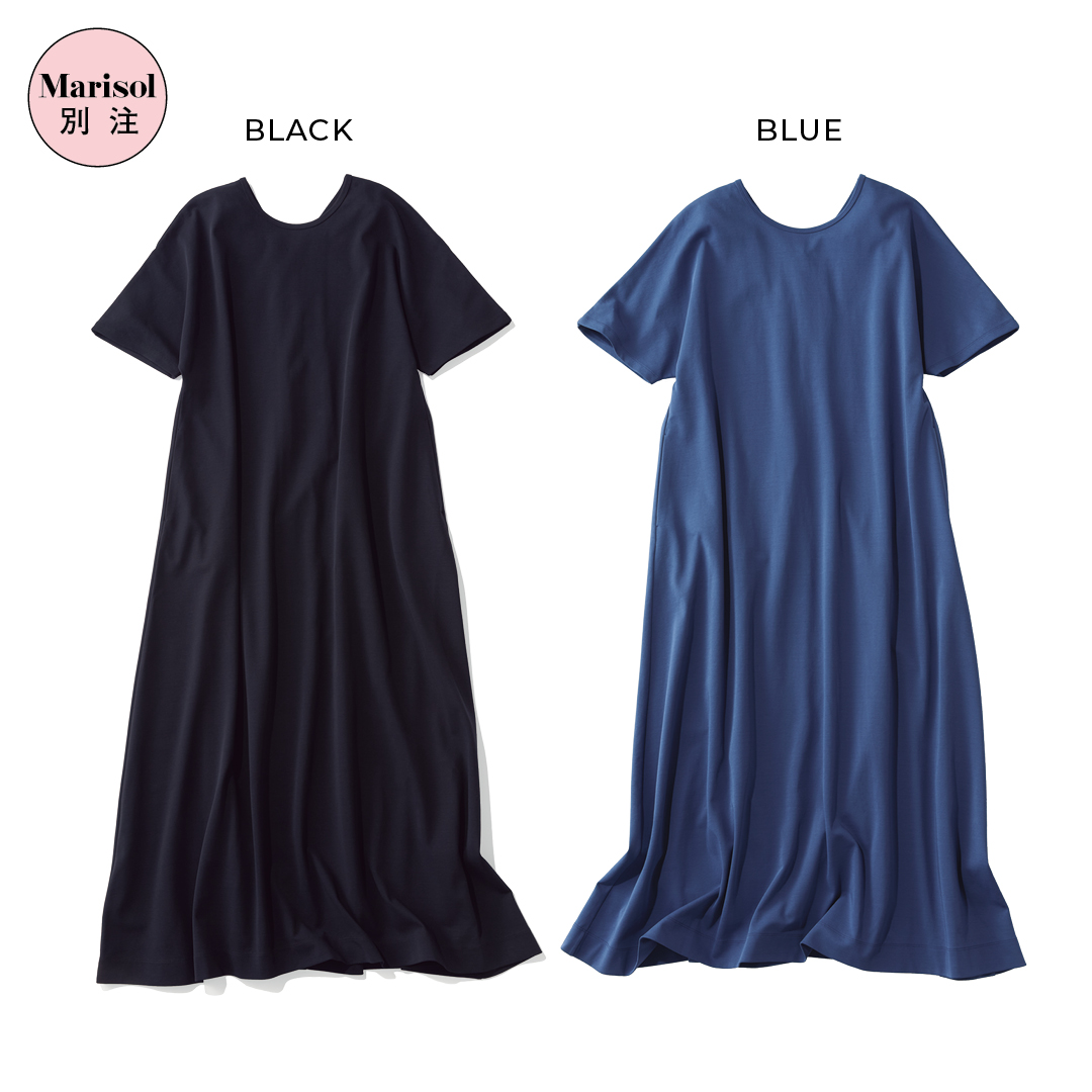 スローン【Marisol別注】接触冷感2WAY半袖ワンピース