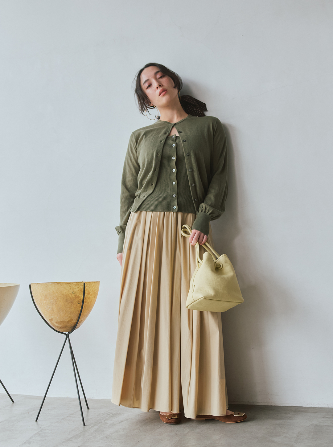 【suadeo】大人ビスチェは難しくない！ カーデとセットで即旬顔| GOOD THINGS Vol.102