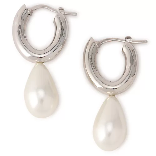 SIMONE ROCHAPEARL HOOP EARRINGS￥42,900