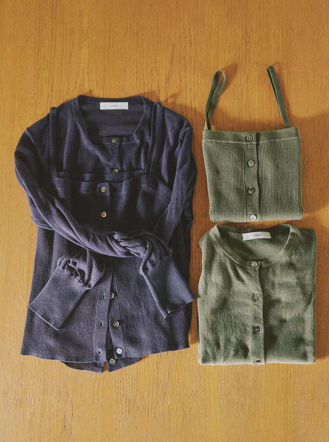 【suadeo】大人ビスチェは難しくない！ カーデとセットで即旬顔| GOOD THINGS Vol.102