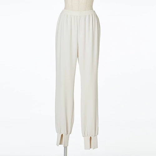 Col Pierrot×eclatとろみスリットリブパンツ￥39,600