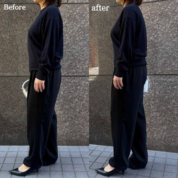 BRADELIS New York peace×eclat平たいお尻をキュッと底上げ！ローライズらくちんガードル￥4,730