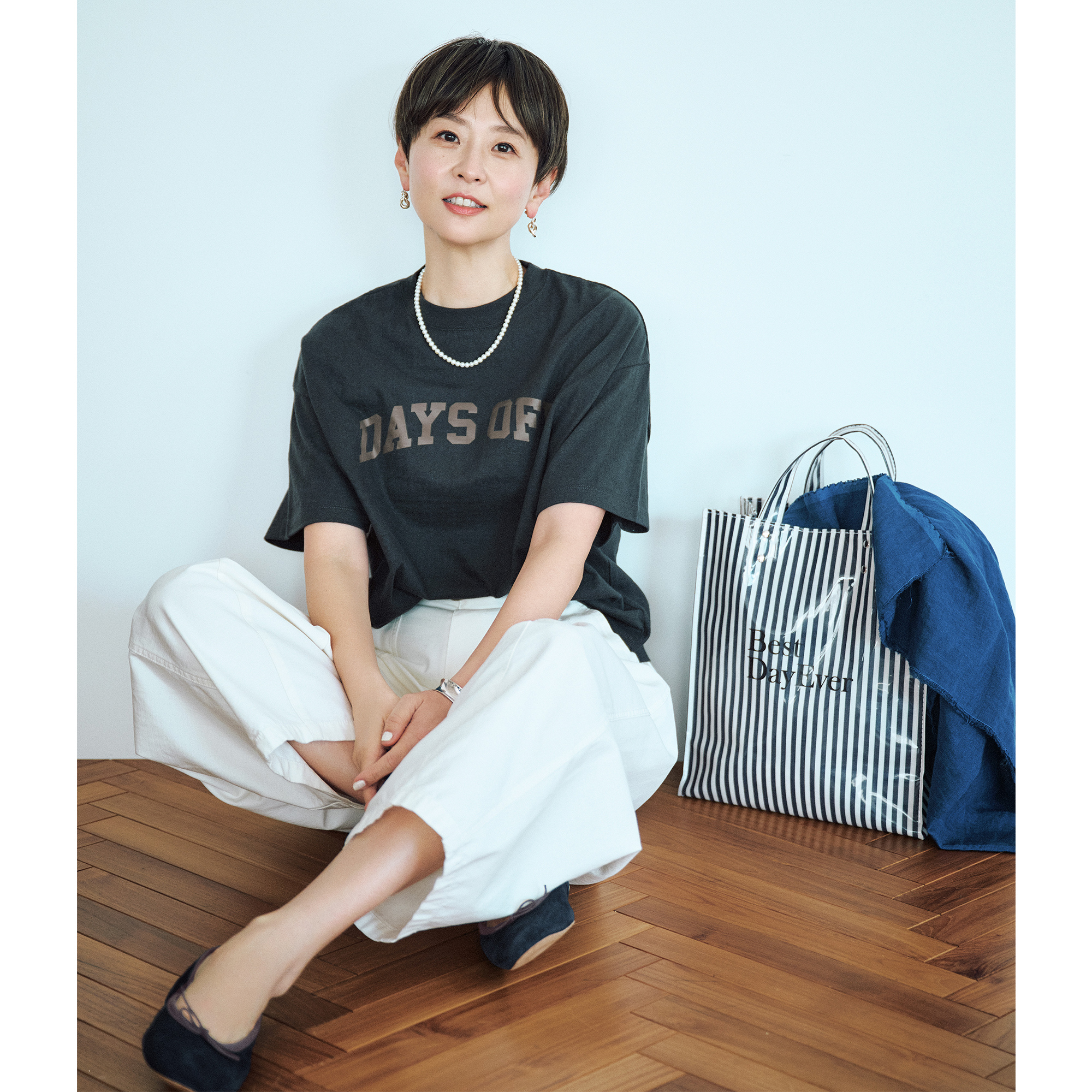 【五明祐子さん×アメリカーナ】ロゴTに新色＆最旬アイテムが目白押し！#LEEマルシェ