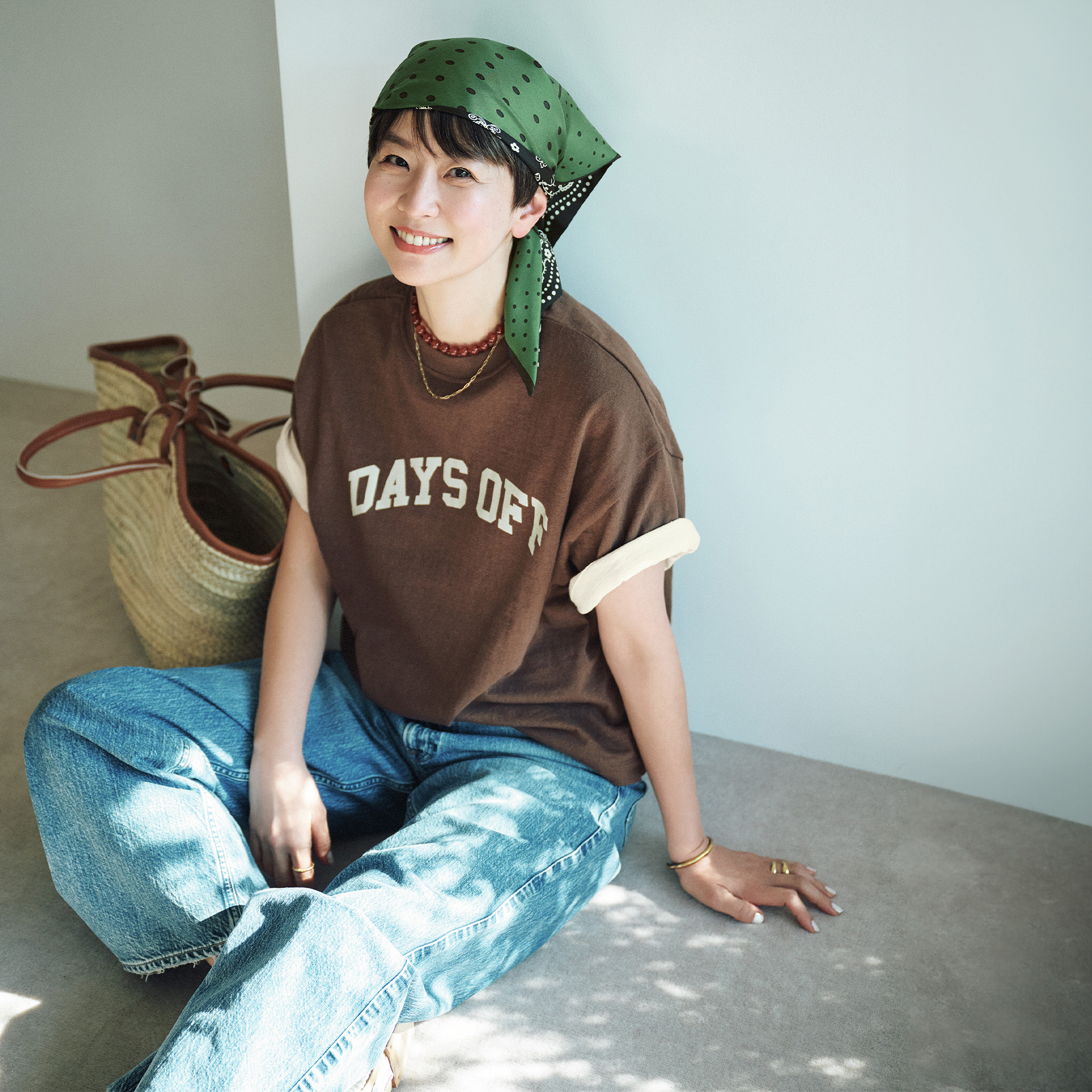 【五明祐子さん×アメリカーナ】ロゴTに新色＆最旬アイテムが目白押し！#LEEマルシェ