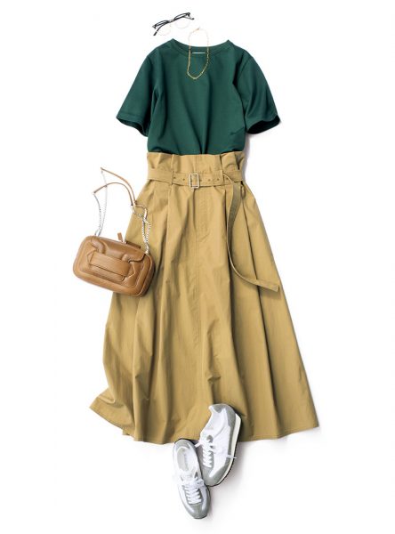 150cmエディター 宮崎桃代のシャキッとカジュアル éclat2026年5月号特集