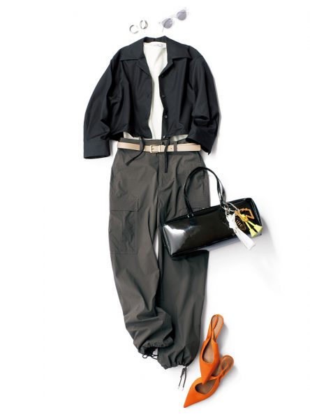 150cmエディター 宮崎桃代のシャキッとカジュアル éclat2026年5月号特集