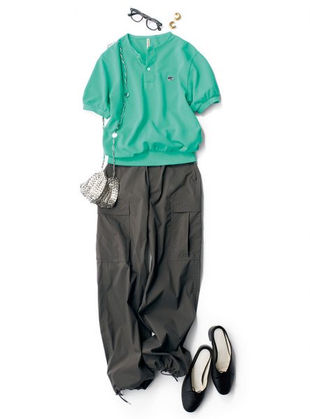 150cmエディター 宮崎桃代のシャキッとカジュアル éclat2026年5月号特集