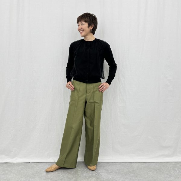 【骨格別×40代・50代コーデ】“失敗しない”パンツ！イーバイエクラ「NEO大人ベイカーパンツ」