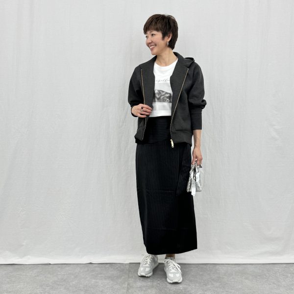 今売れている理由あり【50代 Tシャツ】猫モチーフが人気の「Alain CAT Tシャツ」6コーデ