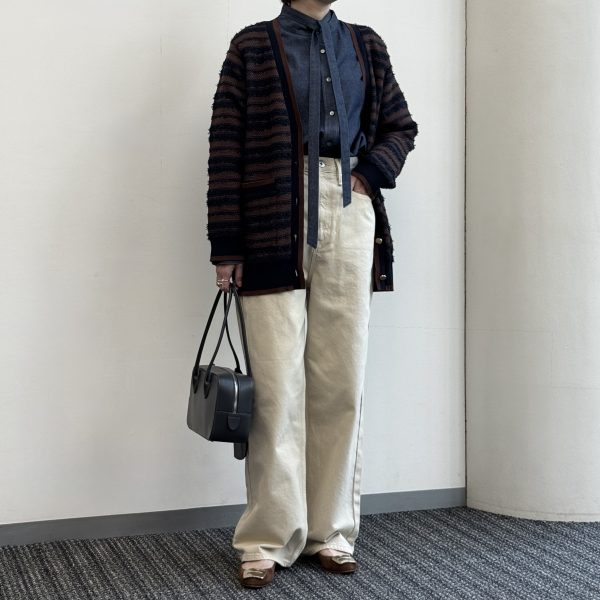 ＼スタッフリアルコーデ／樋口かほりさん×upper hights『THE MOSS』旬のデニム着こなし指南！【40代50代コーディネート】