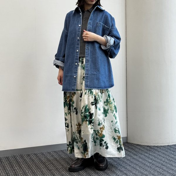 ＼スタッフリアルコーデ／樋口かほりさん×upper hights『THE MOSS』旬のデニム着こなし指南！【40代50代コーディネート】