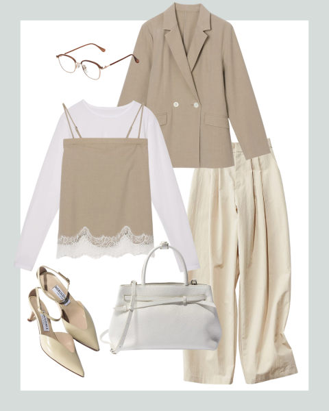 春のきれいめカジュアルを更新!40代の春コーデ5選