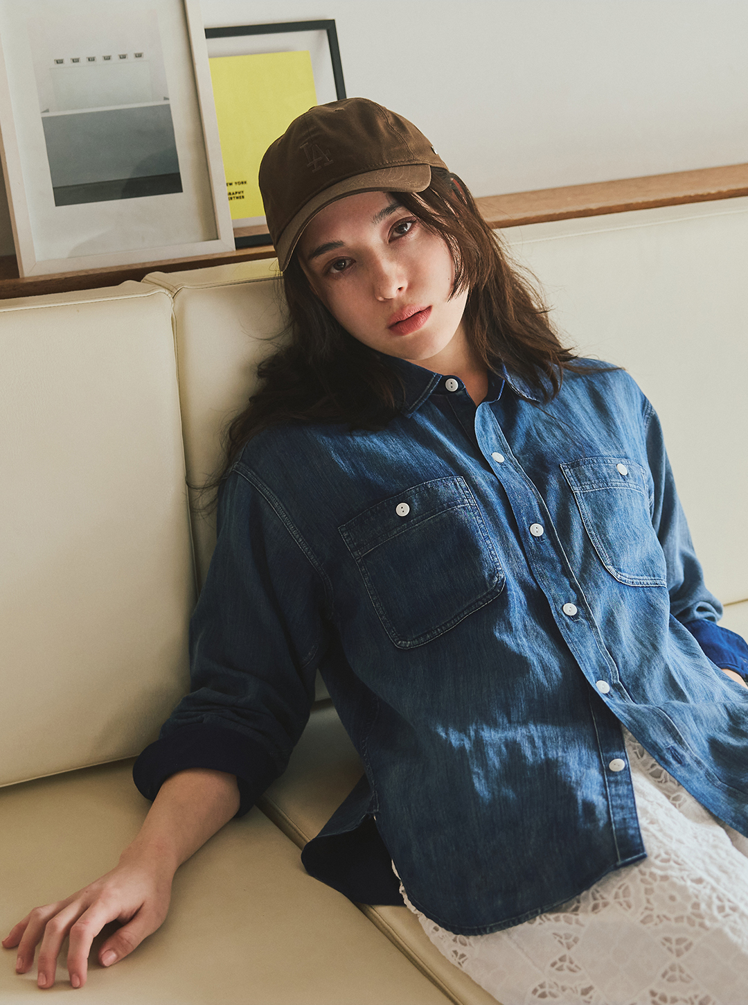 suadeo【suadeo別注】PAYDAYインディゴシアーシャツ