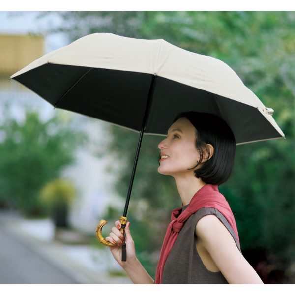 前原光栄商店×eclat晴雨兼用折りたたみ傘（遮光）￥22,000