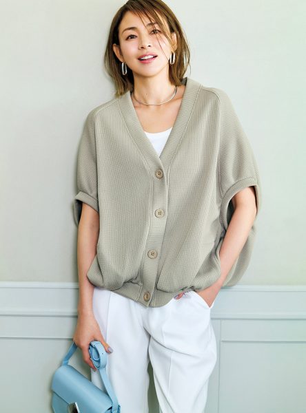 【40代・50代 ファッション】旬ブランドの指名買い服、POLO RALPH LAURENポロシャツ、RED CARD TOKYOデニム éclat2026年5月号特集