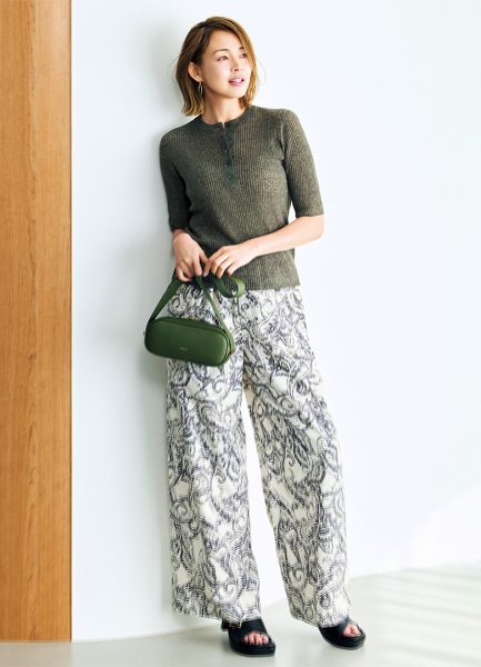 【40代・50代 ファッション】旬ブランドの指名買い服、POLO RALPH LAURENポロシャツ、RED CARD TOKYOデニム éclat2026年5月号特集