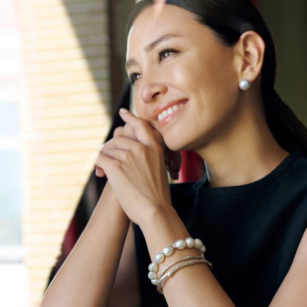 Bon Magique×eclat【別注】2連ダイヤ入りバングルS￥88,000