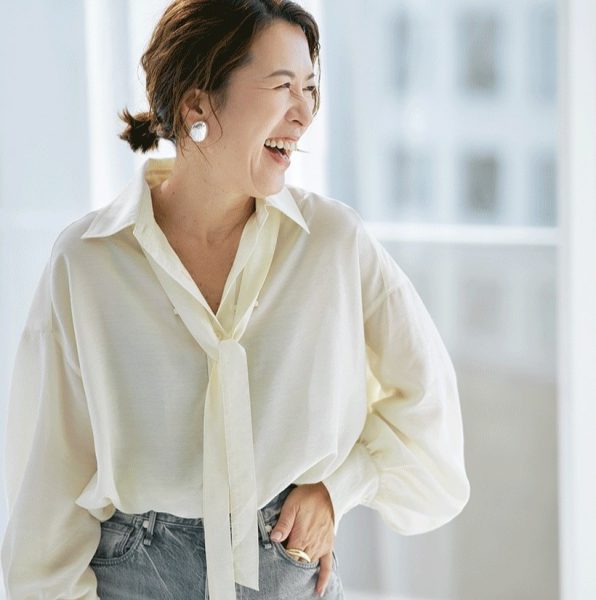 suadeo【大草直子さんコラボ】細ボウブラウス￥18,700