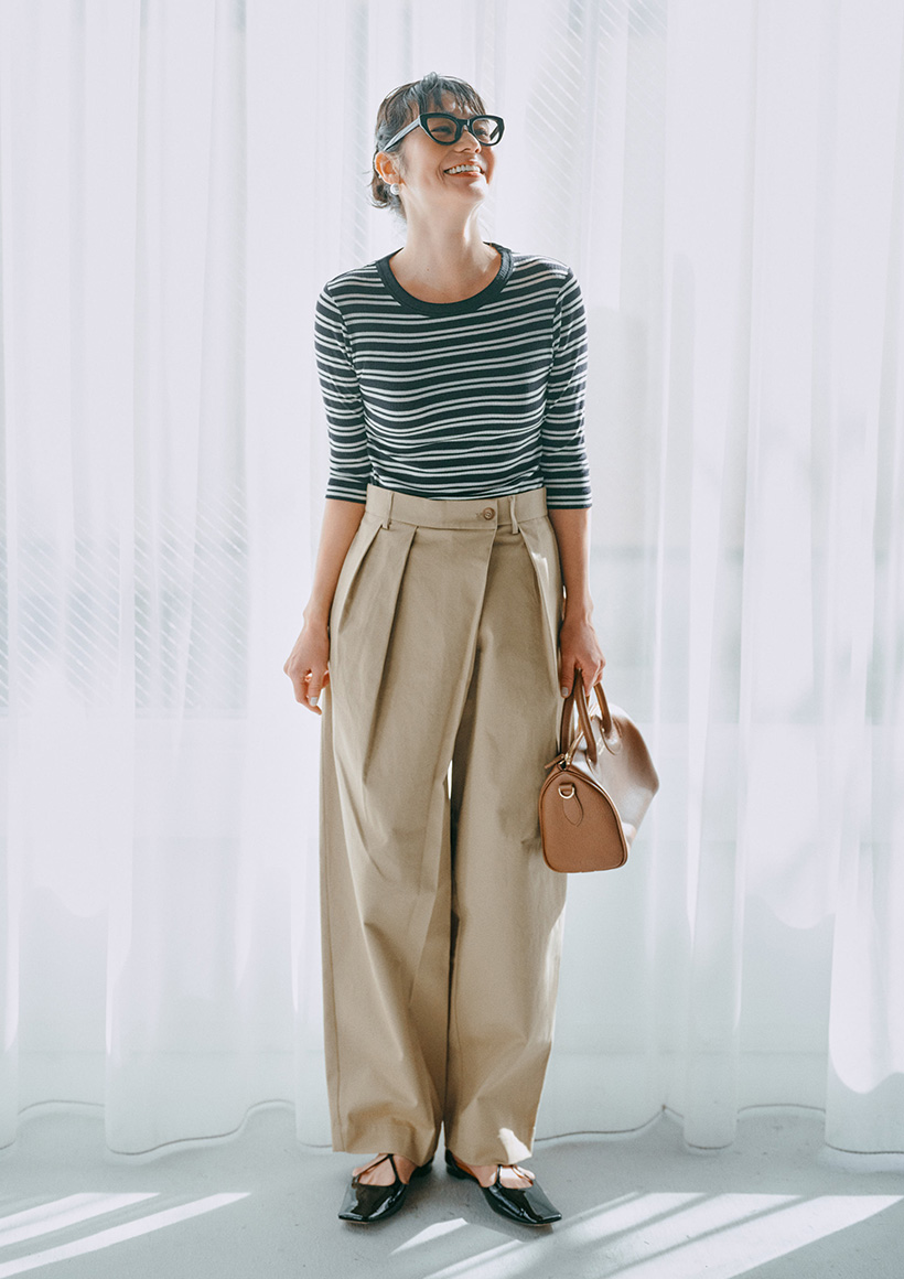 進化しているキーアイテムで作る「大人のフレンチStyle」