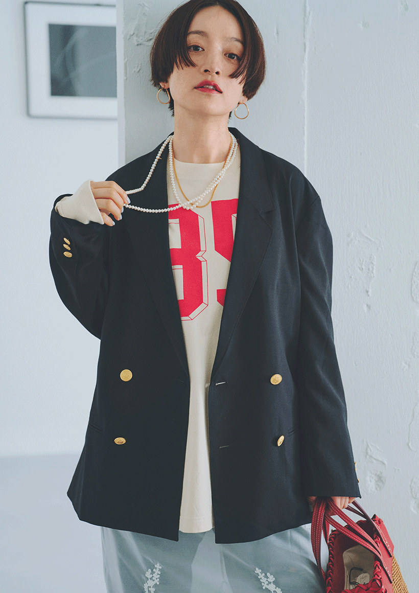 高山都さんの「ちょっと派手可愛い」アイテムで春の10コーデ♡