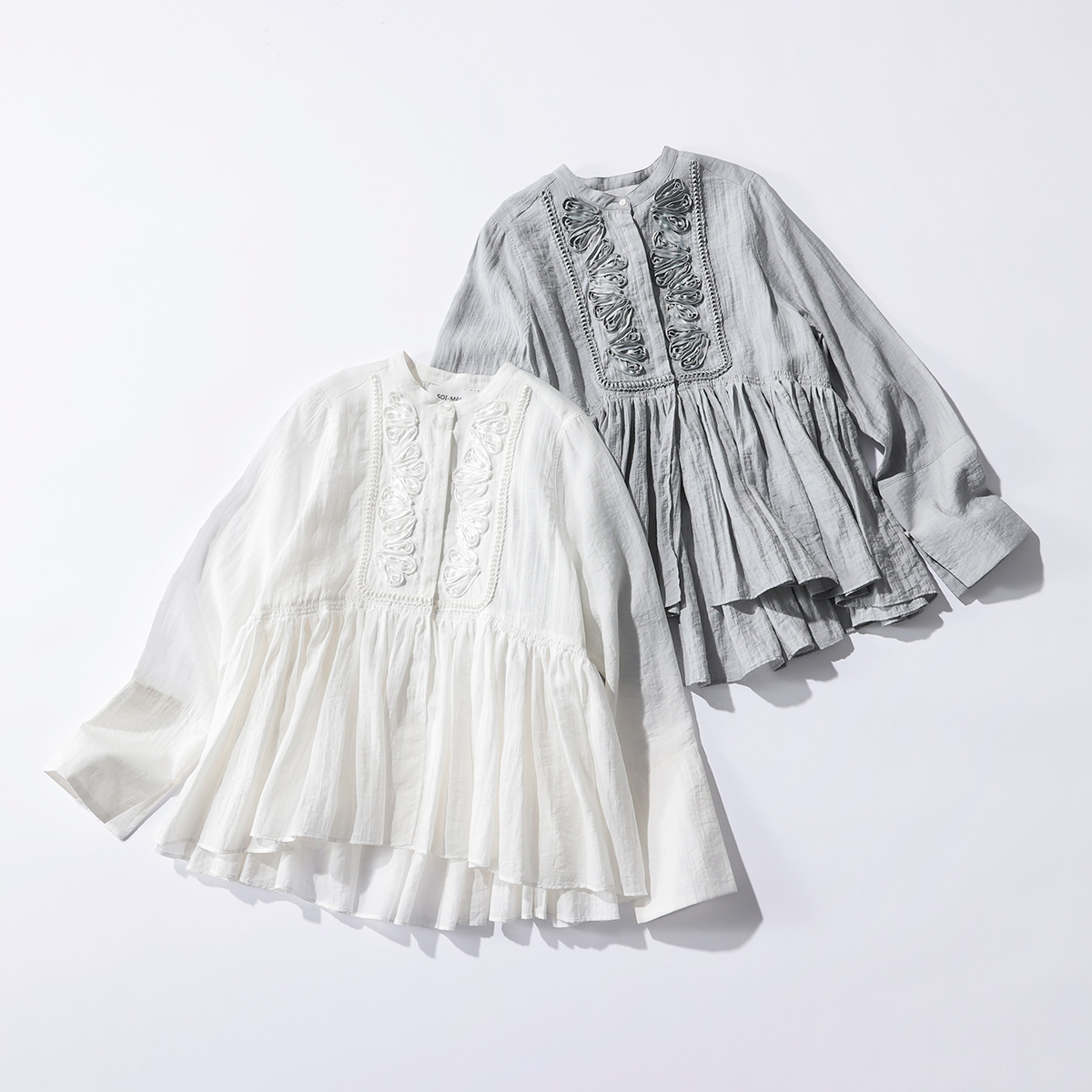 春デニムに合わせたい、ちょい甘ブラウス&着映えシャツ