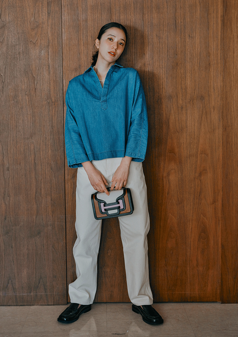 春デニムに合わせたい、ちょい甘ブラウス&着映えシャツ