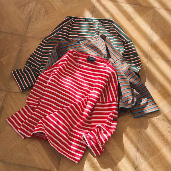 Le MinorPETIT COPAIN（プチコパン）ボーダーカットソー￥17,600