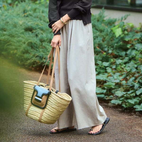 suadeo涼感タック入りワイドパンツ￥19,800