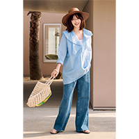 蛯原友里さんと楽しむ、ずっと愛せる初夏のワードローブ