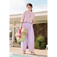 蛯原友里さんと楽しむ、ずっと愛せる初夏のワードローブ